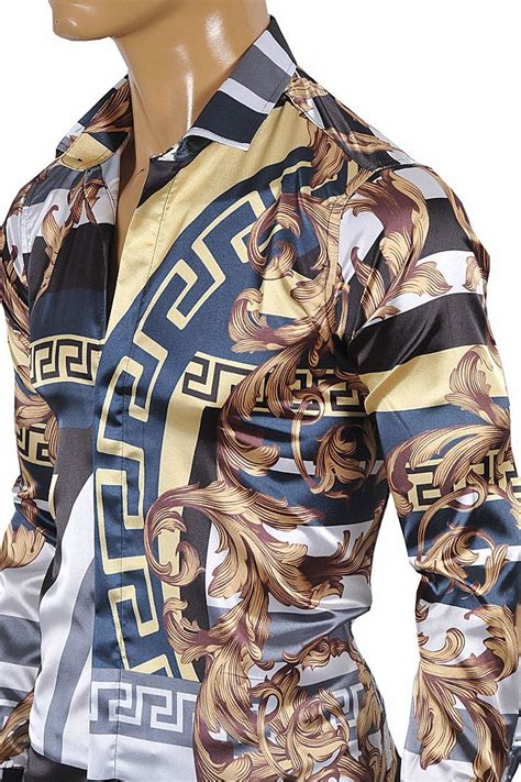 versace shirt men outfit|1st copy Versace shirt men.